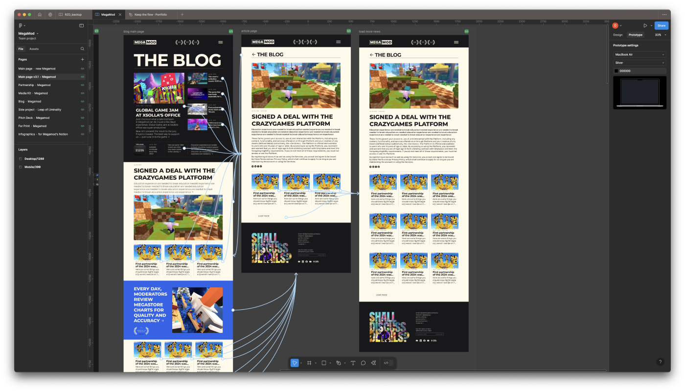 Interactive Prototype Blog