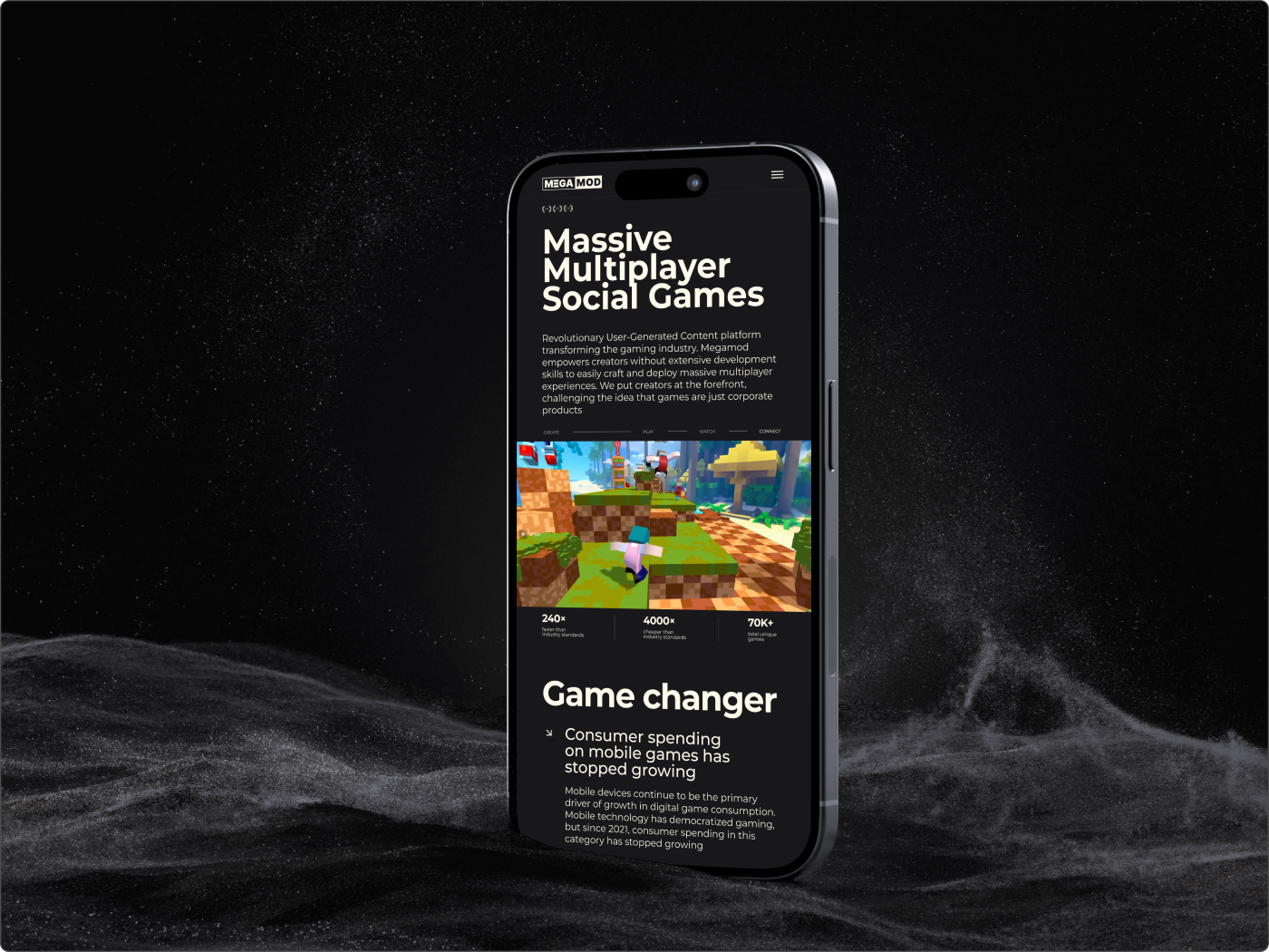 Mobile page